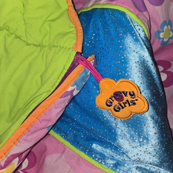 Vintage Groovy Girls Child Size Sleeping Bag - Picture 2 of 11